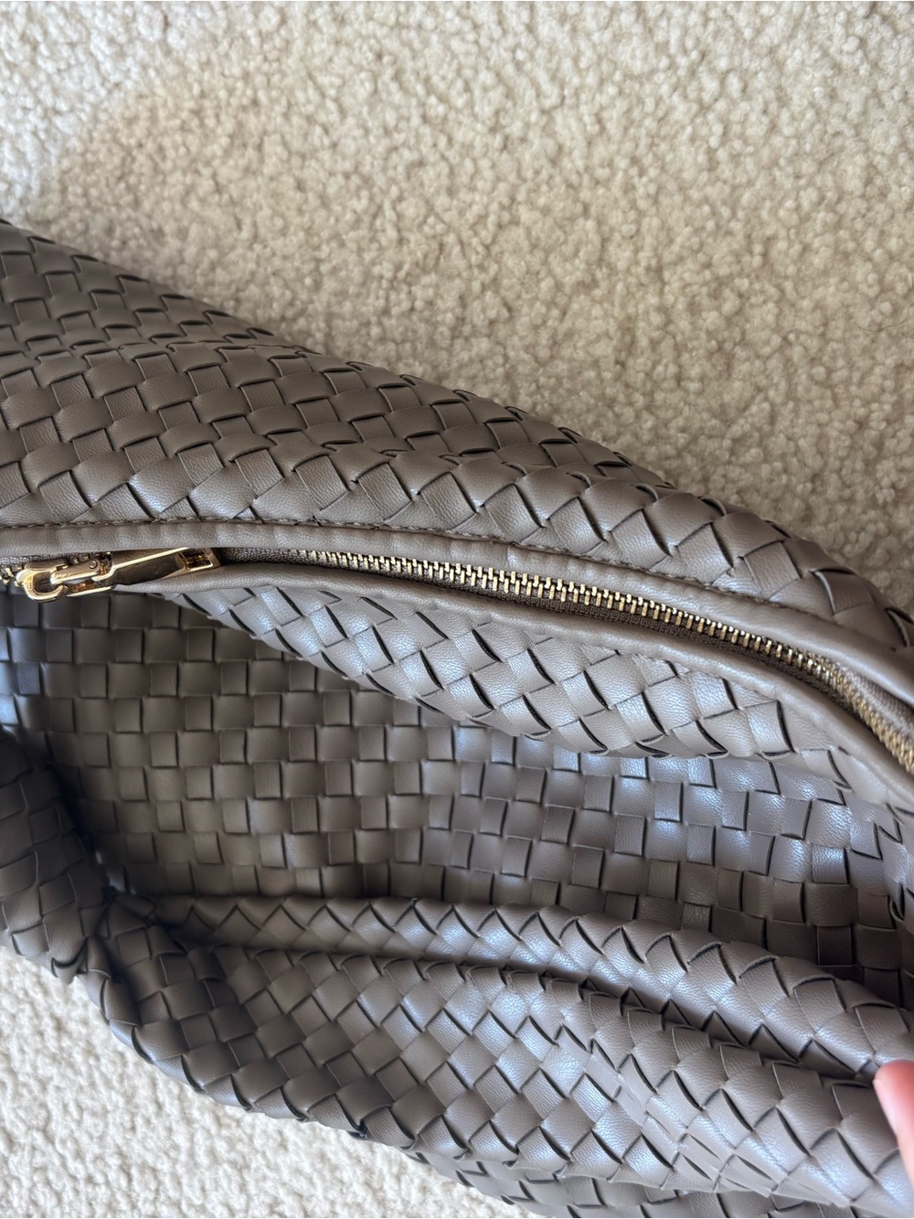 Melie Bianco Anthropologie Woven Shoulder Bag - Picture 5 of 8